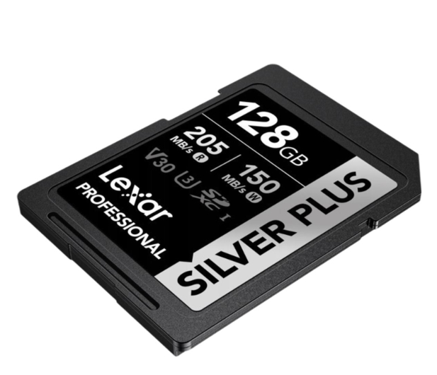 Lexar 128GB Silver Plus SDXC UHS-I U3 V30 - 1292542 - zdjęcie 4